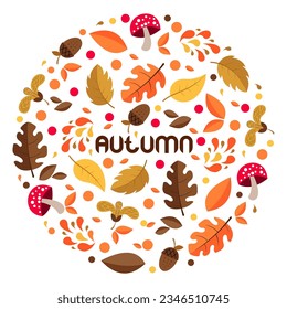 Ein nahtloses Herbstdesign, perfekt für eine Kulisse oder als Material für andere Designs, die farbreich sind und eine natürliche, saisonale Atmosphäre haben.