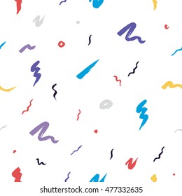 Seamless fancy colorful pattern