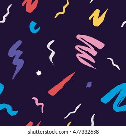Seamless fancy colorful pattern
