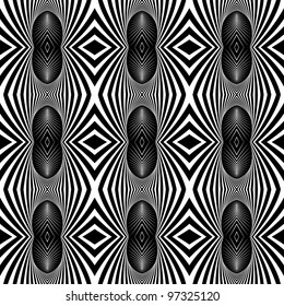Patrón elegante sin inconveniente con motivos de cebra. Arte vectorial.
