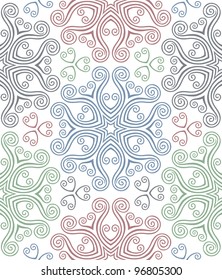 Seamless fantasy pattern