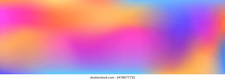 Seamless fantasy pink, purple shades and blue watercolor paper textured illustration for grunge design, vintage card, template. Wet effect pastel ink colors. vector