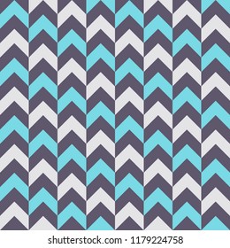 Seamless fashion arrows patterns. Herringbone pattern. Modern stylish texture. Vector color background.