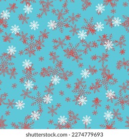 Seamless Fashion Background. Small Random Dot. Red Polkadot Dot. Pattern Dark Splash. Vector Snow Flake. Seamless Night Texture. Round Polka Background. Blue Abstract Art. White Random Paint Drop.