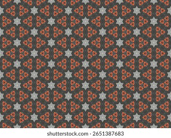 Seamless Fashion Digital Graphic Cloth Design Shape Tile Wallpaper Textile Art Endless Symmetric Interior Geometric Template Perspective Luxury Texture Decoration Background Fabric Visual Pattern.