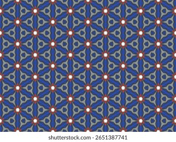 Seamless Fashion Digital Graphic Cloth Design Shape Tile Wallpaper Textile Art Endless Symmetric Interior Geometric Template Perspective Luxury Texture Decoration Background Fabric Visual Pattern.