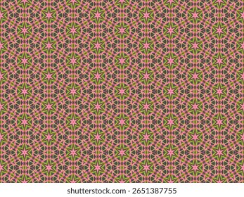 Seamless Fashion Digital Graphic Cloth Design Shape Tile Wallpaper Textile Art Endless Symmetric Interior Geometric Template Perspective Luxury Texture Decoration Background Fabric Visual Pattern.