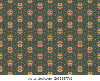 Seamless Fashion Digital Graphic Cloth Design Shape Tile Wallpaper Textile Art Endless Symmetric Interior Geometric Template Perspective Luxury Texture Decoration Background Fabric Visual Pattern.