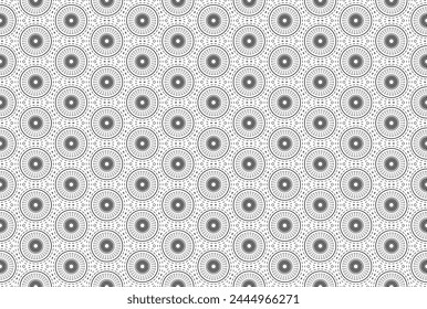 Seamless Fashion Interior Fabric Geometric Cloth Art Wallpaper Template Tile Visual Texture Graphic Design Digital Symmetric Textile Background Pattern