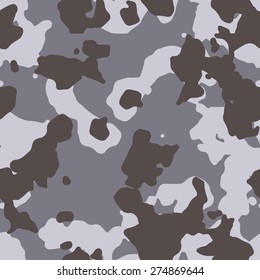 Seamless fashion marine camouflage vector