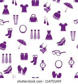 seamless fashion pattern