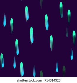 Seamless Fashion Pattern. Decoration Background Texture. Cool Style Ornament. Repeating Cloth, Textile, Wrapping Paper, Ad Backdrop. Abstract Seamless Fabric Pattern