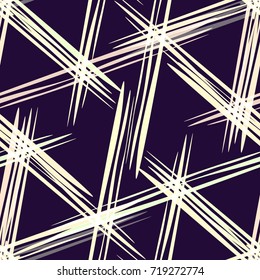 Seamless Fashion Pattern. Decoration Background Texture. Cool Style Ornament. Repeating Cloth, Textile, Wrapping Paper, Ad Backdrop. Abstract Seamless Fabric Pattern.
