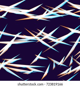 Seamless Fashion Pattern. Decoration Background Texture. Style Ornament. Repeating Cloth, Textile, Wrapping Paper, Ad Backdrop. Abstract Seamless Pattern