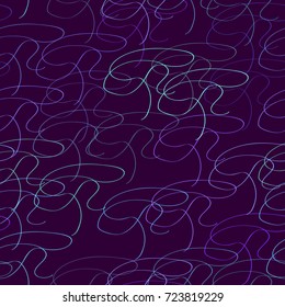 Seamless Fashion Pattern. Decoration Background Texture. Style Ornament. Repeating Cloth, Textile, Wrapping Paper, Ad Backdrop. Abstract Seamless Pattern