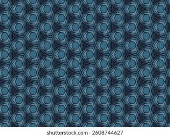 Seamless Fashion Shape Template Design Endless Perspective Textile Digital Texture Fabric Decoration Cloth Geometric Art Wallpaper Visual Symmetric Luxury Tile Background Interior Graphic Pattern.