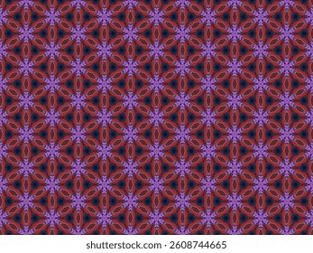 Seamless Fashion Shape Template Design Endless Perspective Textile Digital Texture Fabric Decoration Cloth Geometric Art Wallpaper Visual Symmetric Luxury Tile Background Interior Graphic Pattern.