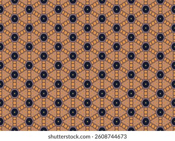 Seamless Fashion Shape Template Design Endless Perspective Textile Digital Texture Fabric Decoration Cloth Geometric Art Wallpaper Visual Symmetric Luxury Tile Background Interior Graphic Pattern.