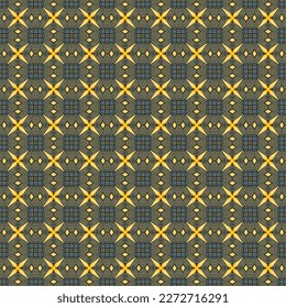 Seamless Fashion Sketch Geometry Floral Bright Funky Background Wallpaper Texture Design Textile Print Art Fabric Backdrop Geometric Vintage Curve Graphic Line Pattern