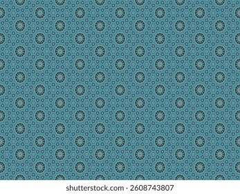 Seamless Fashion Symmetric Luxury Interior Geometric Fabric Art Background Wallpaper Digital Visual Endless Template Shape Graphic Tile Cloth Texture Design Decoration Textile Perspective Pattern.