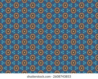 Seamless Fashion Symmetric Luxury Interior Geometric Fabric Art Background Wallpaper Digital Visual Endless Template Shape Graphic Tile Cloth Texture Design Decoration Textile Perspective Pattern.