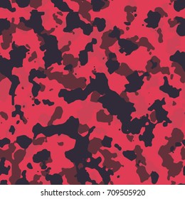 Seamless fashion tan red elite camouflage pattern vector