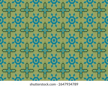 Seamless Fashion Visual Background Luxury Symmetric Texture Tile Template Design Fabric Graphic Wallpaper Decoration Interior Cloth Perspective Geometric Shape Endless Art Textile Digital Pattern.
