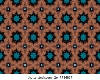 Moda sem costura Plano de Fundo Visual Luxo Simétrico Textura Telha Modelo Design Tecido Gráfico Papel de Parede Decoração Pano Interior Perspectiva Geométrica Forma Arte Sem Fim Têxtil Padrão Digital.