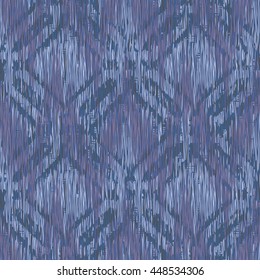 Seamless faux fabric geometric pattern background tile