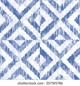 Seamless faux fabric texture square diamond vector background pattern tile