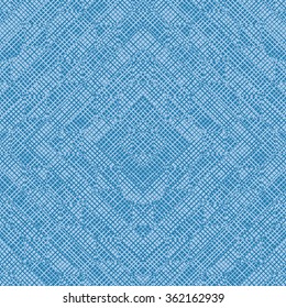 Seamless faux linen pattern vector background tile
