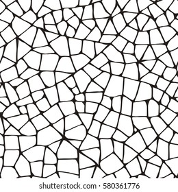 Seamless Faux Shattered Tile Pattern