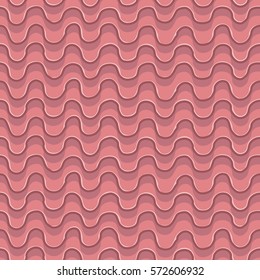 Seamless faux texture wave pattern