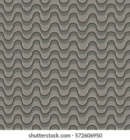 Seamless faux texture wave pattern