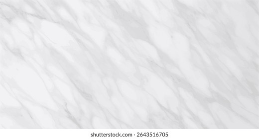 Seamless Faux White Marble Texture with Calacatta Style Soft Grey Streaks, Designed for Fashion Branding, Editorial Layouts, and Premium Digital Artwork Backgrounds
