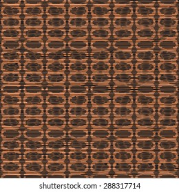 Seamless Faux Yarn Texture Geometric Background Pattern