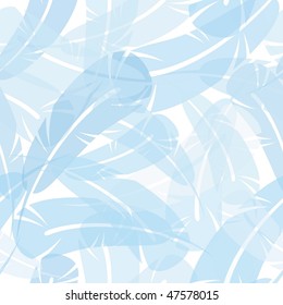 Seamless Feather Pattern