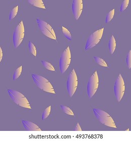 Seamless Feather Pattern
