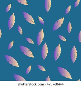 Seamless Feather Pattern