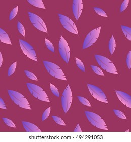 Seamless Feather Pattern
