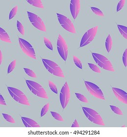 Seamless Feather Pattern