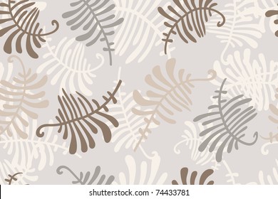 Seamless with fern