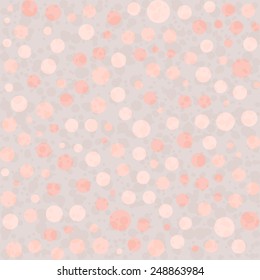 Seamless festive background from circles. Vector Illustration. 