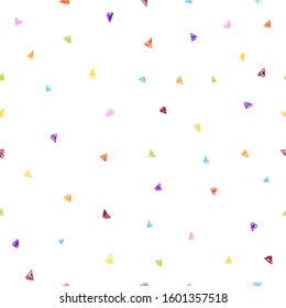 Seamless festive pattern with abstract elements. flat vector for birthday. kids hand drawing. baby design for fabric, wrapper, print