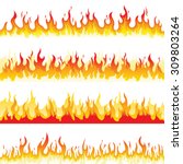 Seamless Fire Flame