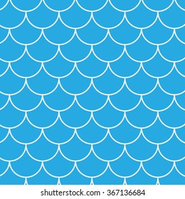 Seamless fish pattern