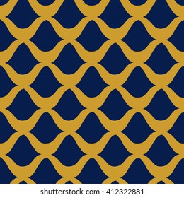 Seamless  fish pattern, fish scale background - vector illustration