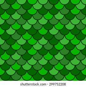 Seamless Fish Scale Pattern Vector Illustration EPS10