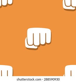 Seamless fist pattern