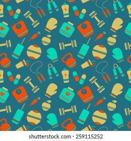 Seamless fitness pattern